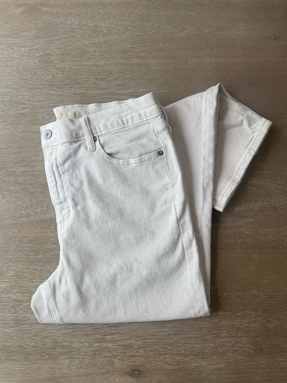 AEO High Rise Straight Leg Women’s Jeans | 16S
